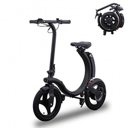 Jieer Bike JIEER Folding Electric Bicycle Foldable Ebike City Electric Bike with 250W Rear Hub Motor And 36V Adult Mountain Bicycle Foldable Snow Electric Bicycle Beach Cruiser
