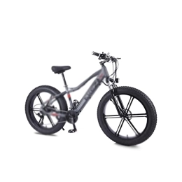 KOWM Bike KOWMddzxc Electric Bycle Inch Electric Bike Beach Fat tire Hidden Battery brushless Motor Speed (Size : Small-32V)