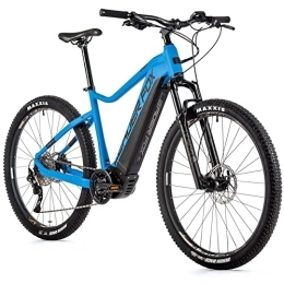 Leader Fox Electric Bike Leader Fox Velo electrique-vae vtt 27, 5'' orem 2022 homme bleu 10v moteur central panasonic gx ultimate 36v 90nm batterie 20ah (cadre 17, 5" - 45cm - m - adulte de 168cm à 178cm)