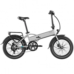 Legend eBikes Electric Bike Legend eBikes Unisex's Monza 36V14Ah Folding Electric Bike for Adult, Silver, 36V 14Ah 504Wh Battery