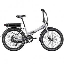 Legend eBikes Electric Bike Legend eBikes Unisex's Siena 10, 4Ah Folding Electric Bike for Adult, Artic White, 36V 10.4Ah (374.4Wh) Battery