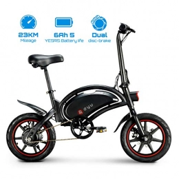 LENTIA Electric Bike LENTIA Electric Bike for Adults Folding E Bikes E-bike 50km Mileage 10Ah Lithium-Ion Batter 3 Riding Modes 240W Max Speed 25km / h (gray) D3F