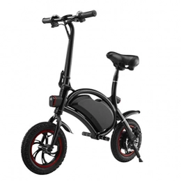 LHSUNTA Electric Bike LHSUNTA Folding Electric Bicycle / E-Bike / Scooter 350W Ebike with 12 Mile Range, APP Speed Setting