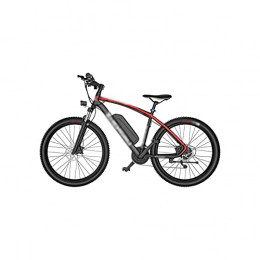 Liangsujian Electric Bike Liangsujian Electric Bike 26inch Mountain Electric Bicycle 27 Speed 400W Powerful Motor 48V10AH Battery City Electric Bicycle Dirt Bike (Color : Red)