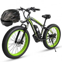 LZMXMYS Electric Bike LZMXMYS electric bike, Foldaway / City Electric Bike Assisted Electric 26-inch Upgrade The Frame Fat Tire Electric Bicycle 36V / 48V 10Ah / 15 Ah Battery Adult Auxiliary Bike 350W Mountain Snow E-Bike