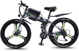 min min Electric Bike min min Bike, Electric Mountain Bike, Folding 26-Inch Hybrid Bicycle / (36V8ah) 21 Speed 5 Speed Power System Mechanical Disc Brakes Lock, Front Fork Shock Absorption, Up To 35KM / H