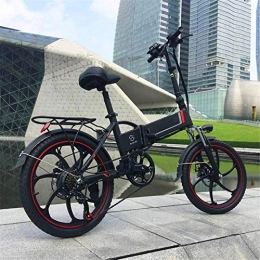 min min Electric Bike min min Bike, Electric Mountain Bike Folding E-Bike 350W 48V 10AH Lithium-Ion Battery LED Display Double Disc Brake Max Speed 32Km / H