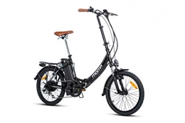 Moma Bikes Bike Moma Bikes Unisex's ebike 20.2 E-Bike, Black, Normal