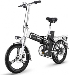 MQJ Bike MQJ Ebikes 20-Inch Electric Bicycle, 48V400W Brushless Motor, 21 / 30 / 35Ah Lithium Battery Options, Battery Life 110-200Km, Meeting Travel Needs, 30Ah