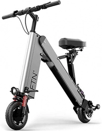 MQJ Bike MQJ Ebikes Electric Bicycle, Folding Electric Bikes with 350W 36V 8 Inch, Cruise Mode, Lithium-Ion Battery E-Bike for Outdoor Cycling and Commuting, Sier, 40Km
