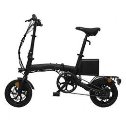 NBWE Bike NBWE Electric Car Small Mini Lithium Battery Folding Electric Car Black 10.4A Battery Life 30~40KM Suspension