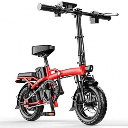 Oceanindw Bike Oceanindw Folding Electric Bike, City Bicycle Three Modes Riding Assist Range Up 80km Lightweight Power Assisted Ebike for Unisex