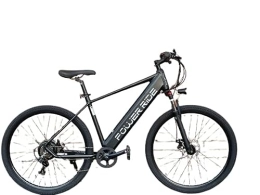 Power-Ride  Power-Ride PRO Electric Bike Powerful 36V 250W Motor, 27.5" Wheel, Speed 25KM / H, 19" Aluminum Frame, Rechargeable & Removable 10.4AH Battery - 7 Speed TXZ500 Shimano Gear System