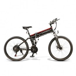 Generic Bike Pre-orderSamebike L026 Spoke rim Electric Bike 48V 10AH 500W 26"Aluminum alloy suspension mountain frame(Matte black)