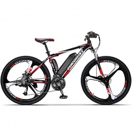 QININQ Bike QININQ Electric Bike 250W Ebike 26'' Electric Bicycle, 20MPH Adults Electric Mountain Bike with Removable 8 / 14ah Battery, Professional 27 Speed Gears