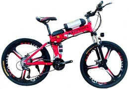RDJM Bike RDJM Ebikes, 26" Electric Off-Road Bike, 350W Brushless Motor Aluminum Alloy Adults Electric Mountain Bike 27 Speed Removable 36V 10AH Battery Dual Disc Brakes with Kettle