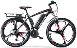 RDJM Bike RDJM Ebikes, Adult 26 Inch Electric Mountain Bike, 36V Lithium Battery, 27 Speed High-Carbon Steel Offroad Electric Bicycle (Color : B, Size : 40KM)