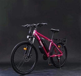 RDJM Bike RDJM Ebikes, Adult 26 Inch Electric Mountain Bike, 36V Lithium Battery Aluminum Alloy Electric Bicycle, LCD Display Anti-Theft Device 27 speed (Color : A, Size : 10AH)