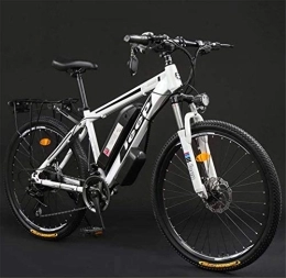 RDJM Bike RDJM Ebikes, Adult 26 Inch Electric Mountain Bike, 36V Lithium Battery High-Carbon Steel 27 Speed Electric Bicycle, With LCD Display (Color : B, Size : 100KM)