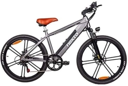RDJM Bike RDJM Ebikes, Adult 26 Inch The New Upgrade Electric Mountain Bikes, Aluminum Alloy Electric Bicycle, 48V Lithium Battery / LCD Display / 6 Gears Electric Power Assist (Color : A)
