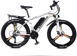 RDJM Bike RDJM Ebikes, Adult Electric Mountain Bike, 36V Lithium Battery 27 Speed Electric Bicycle, High-Strength Aluminum Alloy Frame, 26 Inch Magnesium Alloy Wheels (Color : A, Size : 30KM)