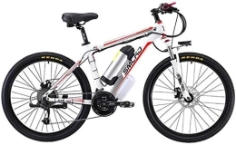 RDJM Bike RDJM Ebikes, Adult Mountain Electric Bikes, 500W 48V Lithium Battery - Aluminum alloy Frame, 27 speed Off-Road Electric Bicycle (Color : A, Size : 8AH)