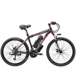 RDJM Bike RDJM Ebikes, Adult Mountain Electric Bikes, 500W 48V Lithium Battery - Aluminum alloy Frame, 27 speed Off-Road Electric Bicycle (Color : B, Size : 10AH)