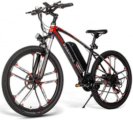 RDJM Bike RDJM Ebikes SM26 Electric Mountain Bike for Adults, 350W 21 Speed Ebike 48V 8Ah Lithium-Ion Battery 3 Working Modes, 26" City Bike Bicycles for Men Women
