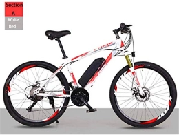 RDJM Electric Bike RDJM Electric Bike, Adult Off-Road Electric Bicycle, 26'' Electric Mountain Bike with Removable Lithium-Ion Battery 21 / 27 Variable Speed Lithium Battery Beach Cruiser for Adults