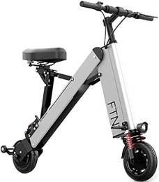 RDJM Electric Bike RDJM Electric Bike, Folding Electric Bike for Adults, 8" Electric Bicycle / Commute Ebike with 350W Motor, Max Speed 25Km / H, Max Load 120KG, 36V Lithium Battery Lithium Battery Beach Cruiser for Adults
