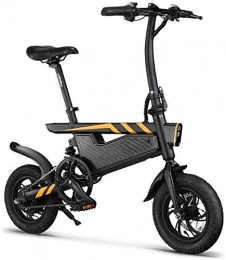 RVTYR Bike RVTYR Electric bicycle 12 inch foldable electric power assist electric bicycle 250W electric brake bicycle foldable foot pedal-Black hybrid bikes mens