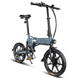 RVTYR Bike RVTYR Folding Bike, Folding Electric Bike Bicycle for Adults Aluminum Alloy 16 Inch Portable 250W 25KM / H 3 Mode electric folding bike