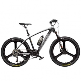 AIAI Electric Bike S600 26 Inch Electric Bicycle 240W 36V Removable Battery Carbon Fiber Frame Hydraulic Disc Brake Torque Sensor Pedal Assist Mountain Bike