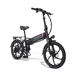 Samebike Bike Samebike 20LVXD30 Electric Bike 26"Aluminum alloy suspension mountain frame (Black)