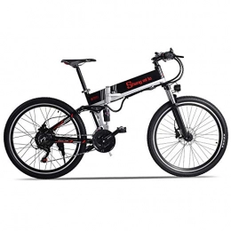 Sheng mi lo Bike Sheng mi lo M80 500W 48V10.4AH Electric Mountain Bike Full Suspension (500w + Spare Battery)