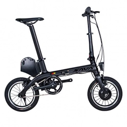 SKNIGHT Bike Sknight E0 carbon e Bike folding bike, 14" inch Carbon electric bicycle Carbon frame and fork Mini City Pedelec folding bike Samsung lithium-ion battery 36V / 8.7AH 180W Motor