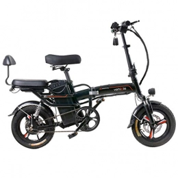 TANCEQI Bike TANCEQI Folding Electric Bike Smart Mountain Bike Electric Scooter Urban Commuter Folding E-Bike, 400W Lightweight Aluminum Alloy Bicycle with 3 Riding Modes