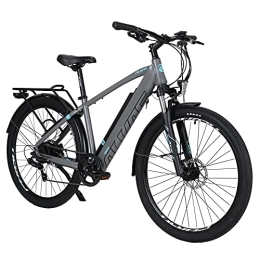 TAOCI  TAOCI Electric Bike BAFANG Brushless Motor, 27.5" 36V / 12.5Ah Removable Lithium Battery, Commuter Electric Mountain Bike with Shimano 7-Speed