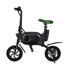 Ti-Fa Bike Ti-Fa Electric Bike for Adults Foldable Electric Bicycle with 350W Motor, 12 inch 36V E-bike with 7.5Ah Lithium Battery, City Bicycle Max Speed 25 km / h, Disc Brake, Green