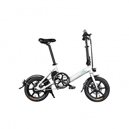 Generic Electric Bike UK Next day delivery FIIDO D3 Folding Electric Moped Bike 25km / hWhite