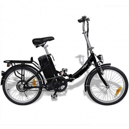 vidaXL Bike VidaXL Vlo lectrique pliable et pile lithium-ion Alliage d'aluminium