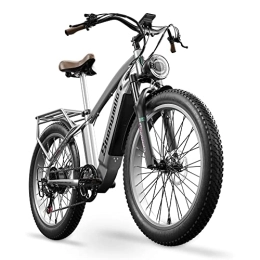 Vikzche Q Bike Vikzche Q MX04 Electric Bike Retro ebike Fat Tire Offroad Mountain Electric Bicycle 15ah Long Range LG battery