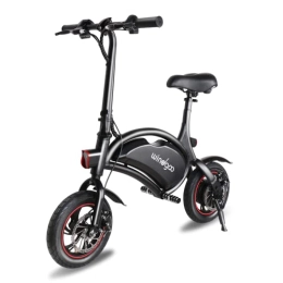 Windgoo Electric Bike Windgoo Electric Bike, Urban Commuter Folding E-bike, Max Speed 25km / h, 12" Super Bike, 350W / 36V Charging Lithium Battery, Unisex Bicycle