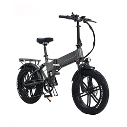 WMLD Bike WMLD Electric Bike Foldable 2 Seat for Adults Electric Bicycle 800w 48v Lithium Battery 4.0 Fat Tire Folding E Bike (Color : Black, Size : One Batteries)