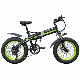 WRJY Bike WRJY 20Inch Electric Mountain Bike 48V Lithium Battery Hidden Frame 3500W High Speed Motor Max Speed 30Km / H Soft Tail Ebike