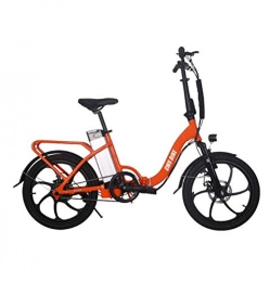 WXJWPZ Bike WXJWPZ Folding Electric Bike 20 Inch Folding E Bike Rear Carrier Aluminum Alloy Folding Electric Bicycle 250w Electric Bike, A