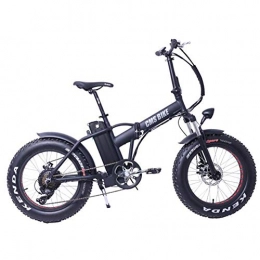 WXX Electric Bike WXX 20 Inch Variable Speed Aluminum Alloy Folding Electric Bicycle LCD Dashboard Snow Beach Fat Tire Mountain Bike Suitable for Camping