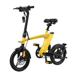 YIZHIYA Bike YIZHIYA Electric Bike, 14-inch Folding Electric Bicycle, 250W Motor, 3 Working Modes, Front and Rear Double Disc Brake Disc Design, Removable Lithium Battery Outdoor Cycling Travel Commuting E-bike