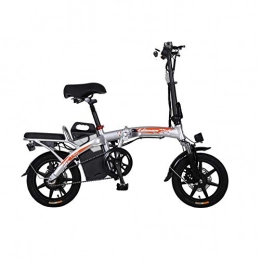 YuCar Electric Bike YuCar Folding Bike E-Bike 12 Inch Folding Bicycle Electric Bike 3 Speed 48V 25AH Lithium Ion Battery with 250W Motor (550Lbs), C