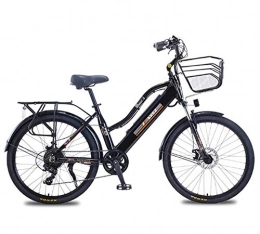 YZ-YUAN Electric Bike YZ-YUAN Adults Moped Electric Bike 26 Inch Speed Smart E-bike 36V 10AH 350W Motor Mountain Bicycle for woman Adult snowmobile B